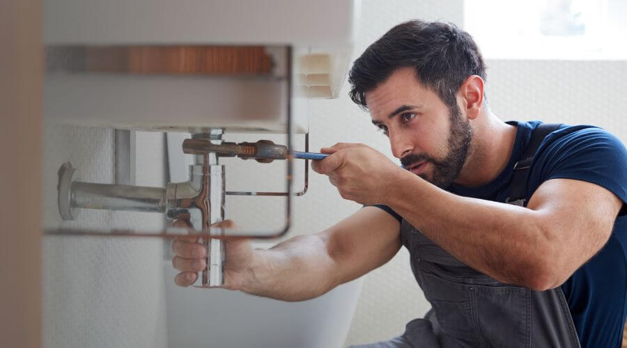 Local annual plumbing maintenance in Scott Air Force Base, IL